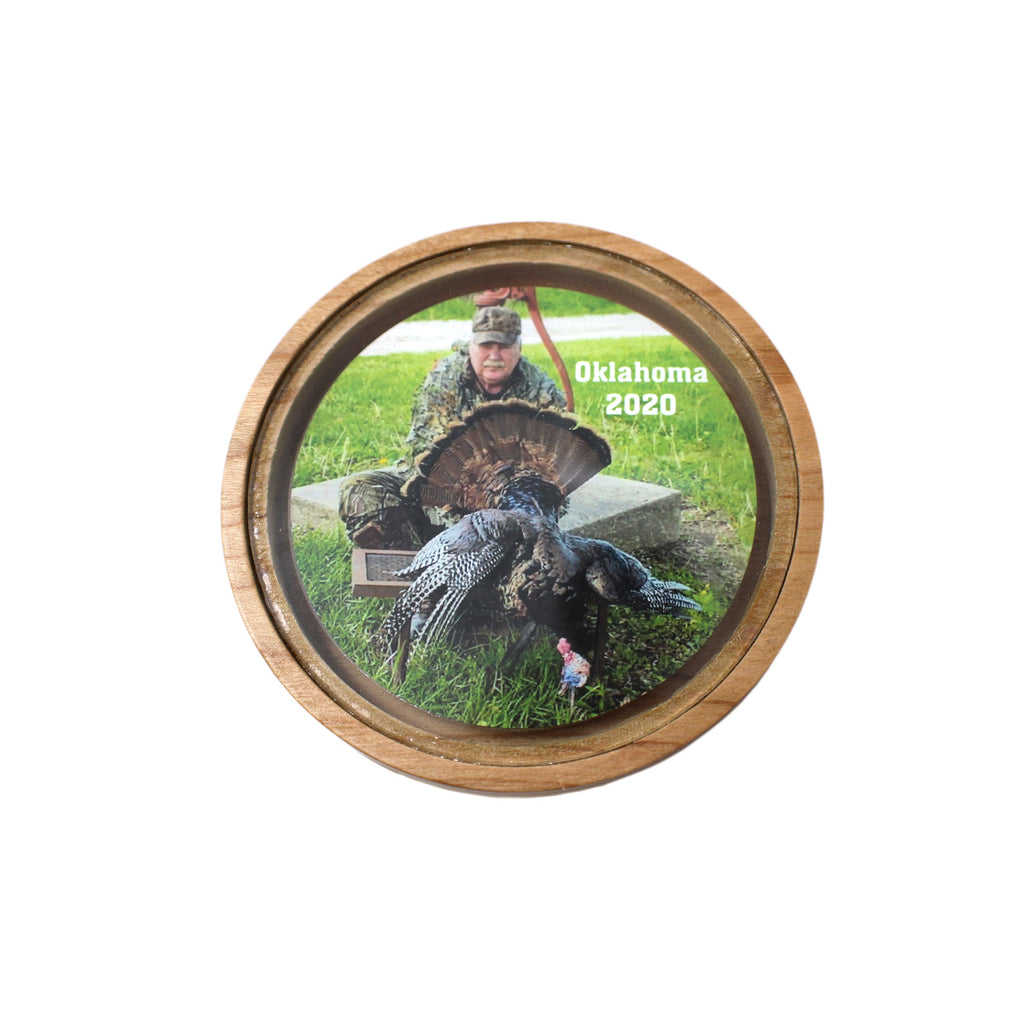 Customized Glass Turkey Call - Esh Custom Calls